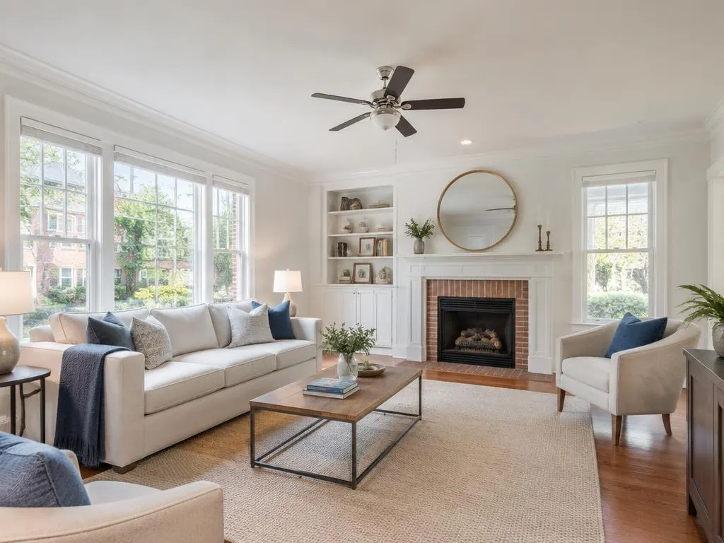 Professionally cleaned home in Durham, NC